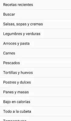 Recetas Cocifacil android App screenshot 3